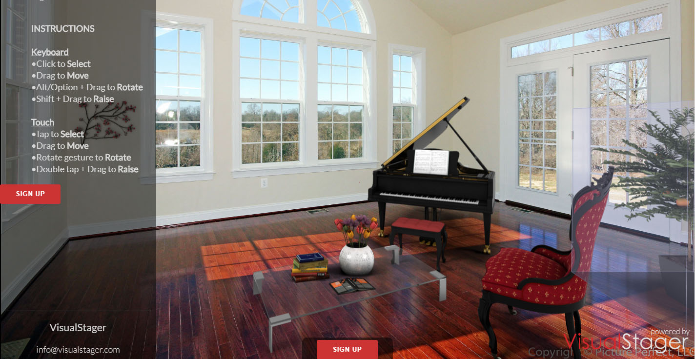 Visual Stager Virtual Staging App
