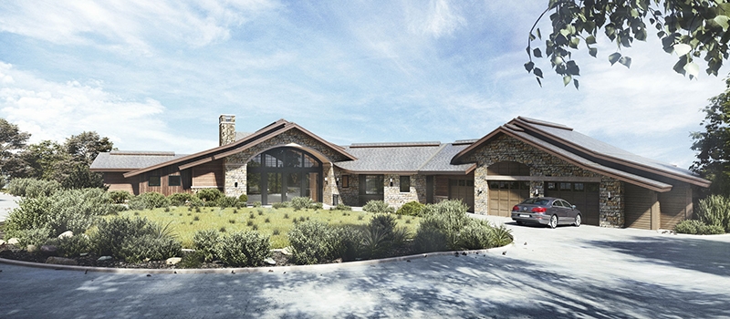 Real Estate Lanscape Made with Virtual Staging