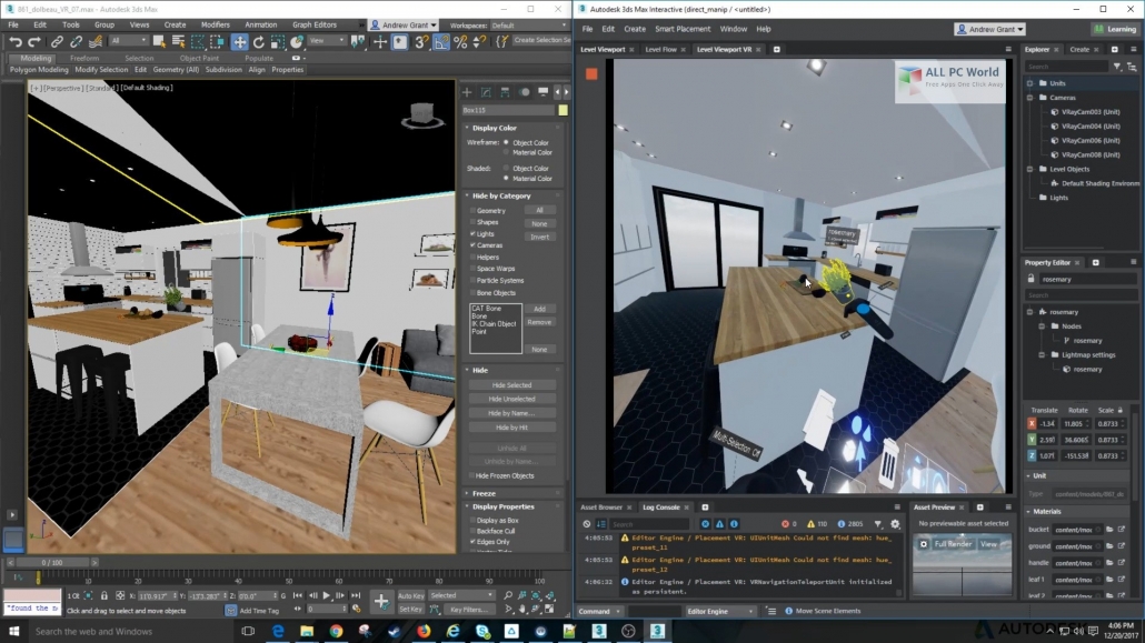 3ds Max Software for Virtual Staging