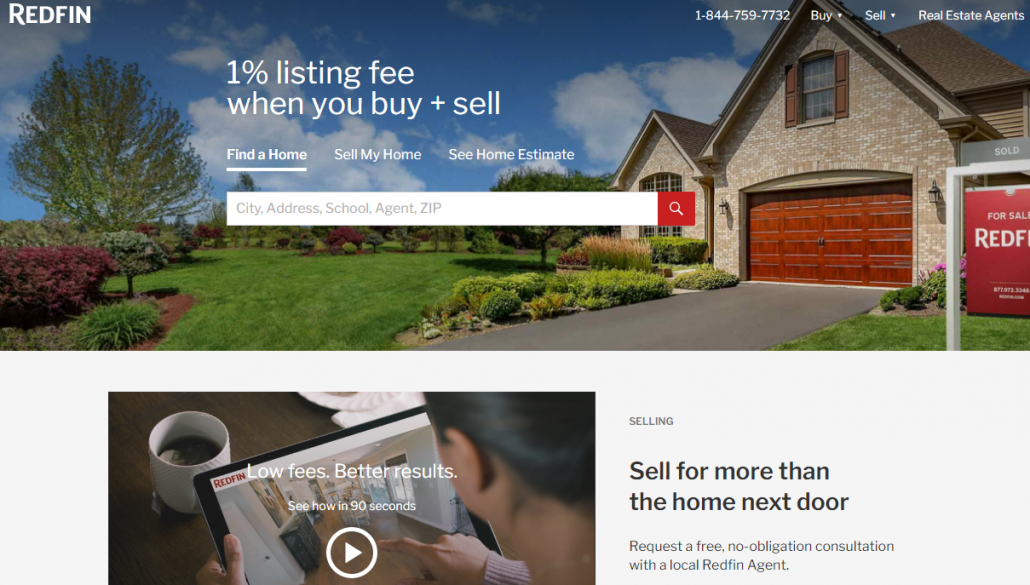 Redfin Real Estate Marketing