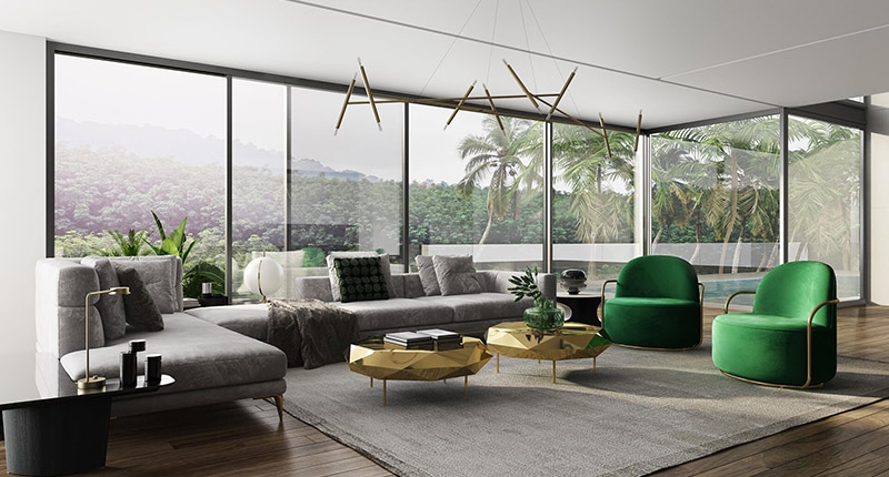 Photos of a Real Estate Living Room
