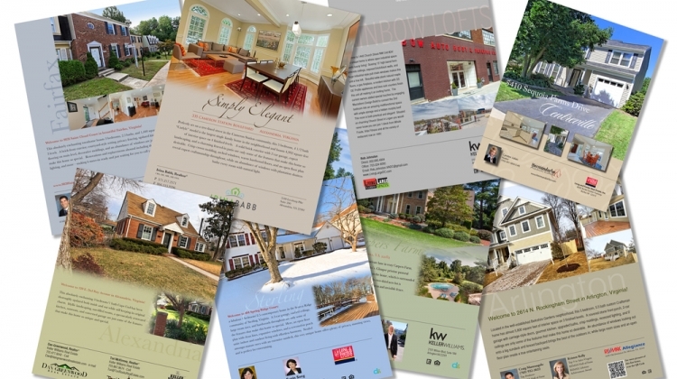 Promo items for real estate: Brochures