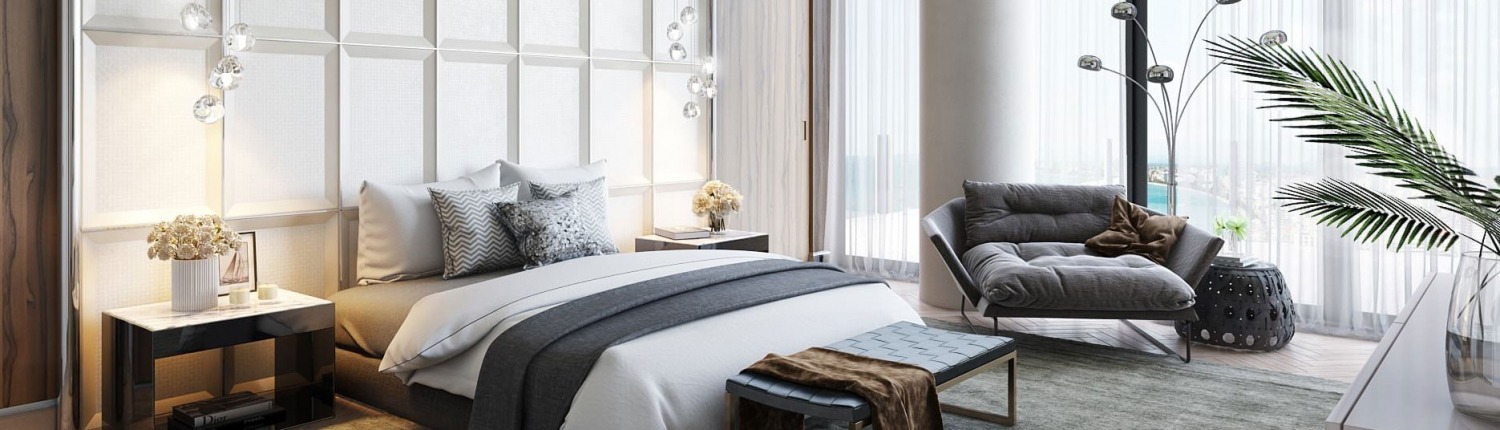 A 3D Presentation of a Bedroom in a Real Estate