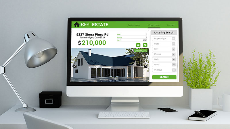 A Real Estate Website with Banner Ad as a Marketing Tool